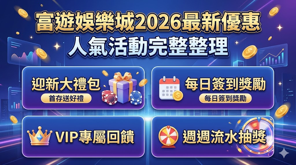 富遊娛樂城2026最新優惠｜人氣活動完整整理