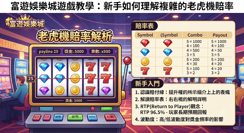 免費解鎖老虎機中獎密技與高爆率機台清單!