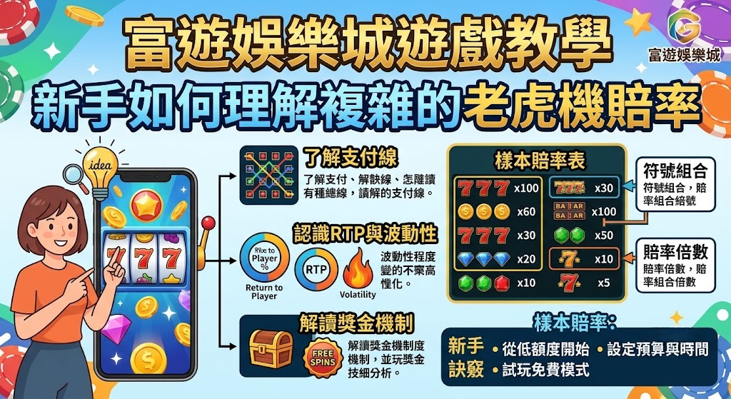 免費解鎖老虎機中獎密技與高爆率機台清單！